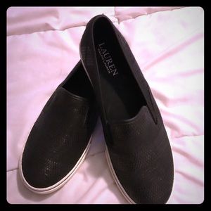 Brand new Ralph Lauren slip ons